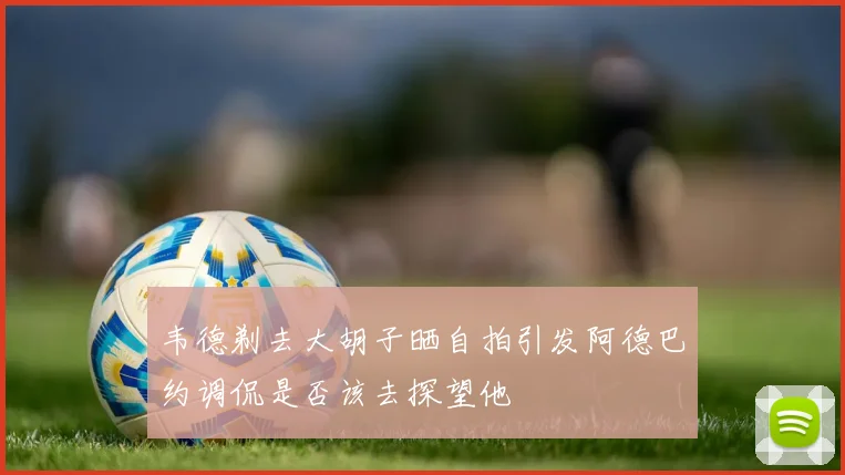 韦德剃去大胡子晒自拍引发阿德巴约调侃是否该去探望他